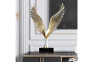 CINY eagle Golden Crystal Ball Ornament, Music Clef, Music Decor, Resin Music Sculpture Set for Home Piano Gifts Souvenirs Gift Resin, Gold