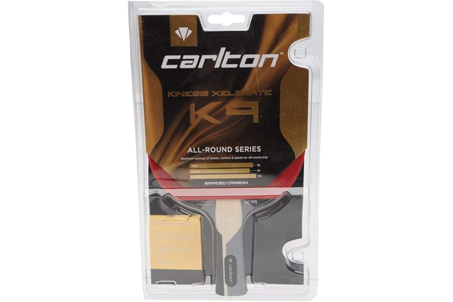 Carlton Kinesis Xelerate Carbon Fibre Table Tennis Bat