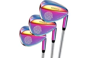 Yamato golf wedges or golf wedges set single 50/52/54/56/58/60, sand wedge golf wedge sets, golf clubs for men women, milled face for high spin, great gift from