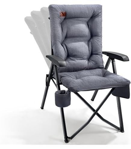 your GEAR Camping chair Carini - padded folding chair - 3D Mesh - max. 180 kg