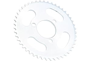 Dioche Chain Sprocket, 25H 47T Sprocket 3 Holes Rear Sprocket Electric Scooter Sprocket Replacement Accessory