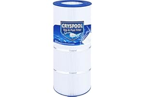 Cryspool Pool Filter Compatible with Unicel C-9410, Clean and Clear 100, Clean & Clear CCRP100, R173215, 59054200, Predator-100, Posi-Clear PXCRP 100, FC-0686, PAP100, PAP100-4/M4, 100 sq.ft. 1 Pack