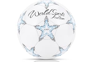 ICAST Kids Size 5 Football Ball 270 Gr, Lightweight Soft and Perfect for Small Feet. Enhance Your Kids Football Skills and Boost Their Confidence