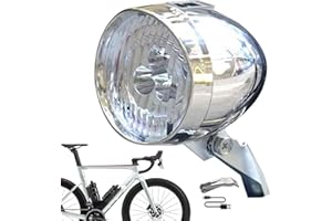 SIUWDDEE Luce Per Bicicletta, Ricaricabile Tramite USB, Luci Bici Kit, Luci Bicicletta LED LED Bici Super Luminoso Faro Ricaricabile USB Con 3 Lampadine A Per Guida Notturna