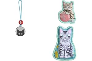 ‎STEP BY STEP Step by Step Magic Mags „Cat Lilly“, 3-teilig, 2 Magnet-Applikationen und 1 Anhänger, Katze, passend zum Schulranzen oder Vorschulrucksack