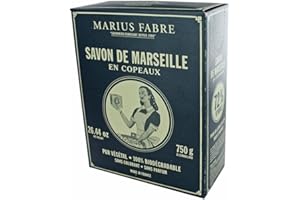 MARIUS FABRE Copeaux de Savon de Marseille 750 g dans une boîte NATURE