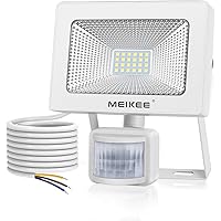 Außenstrahler mit Bewegungsmelder LED Strahler MEIKEE 20W LED Fluter LED Scheinwerfer Aussen IP66 Wasserdicht 2000LM…