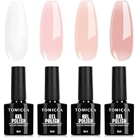 Allenbelle UV Nagellack Set - Base, Top Coat & Farblack, Shellac Set Für LED/UV-Lampen