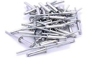 SINGULARITY SUPPLIES M4 (4mm x 18mm) Dome Blind Rivet - Aluminium (Pack of 40)