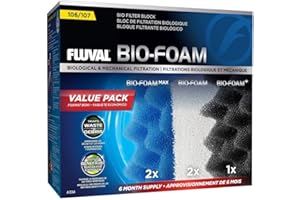 Fluval 107 Bio-Foam Pack 6 miesięcy 250 g