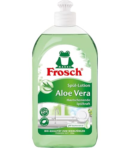 PRIL Sensitive Aloe Vera (6 x 450 ml), hand washing up liquid with high  degreasing power, for clean dishes, even in cold water, pH neutral formula  for the skin : Amazon.com.be: Health