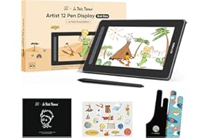 XP-PEN XPPen Artist 12 (2nd Gen) Drawing Tablet with Full-laminated Screen, Le Petit Prince Edition Pen Display with 11.9" Work Area, 127% sRGB Color Gamut, Supports Windows, Mac OS, Chromebook, Android