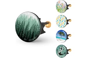 ‎ARTENEUR Arteneur Waschbeckenstöpsel 40mm Tannenwald – Edelstahl Excenterstopfen mit extra Schwerer Messingschraube für stabilen Halt | Universeller Abflussstopfen für Waschbecken