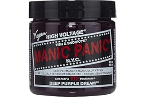 Manic Panic Teinture capillaire semi-permanente classique Deep Purple Dream 118 ml