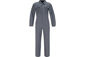 BWOLF ANAX 100% Algodón Mono de Trabajo Hombre Mono Trabajo Hombre Mono Trabajo Mujer con 5 Bolsillos…
