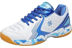 ZHENSI Women's Badminton Shoes Soft Non-Slip Lightweight Indoor Sports Sneaker