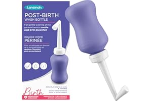 Lansinoh Post-Birth Wash Bottle 360ml – Recovery Postpartum Portable Bidet Travel Bag Hospital New Mum Essential