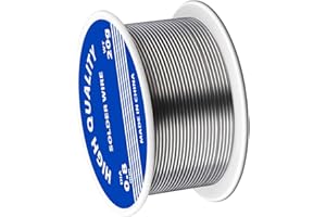 LIAMGUS 0.8mm Lead Free Soldering Wire, Solder Wire, with Rosin Core Solder Tin Wire, Soldering Wire Lead Free, for Electronic Electrical Soldering Components Repair and DIY (20g)