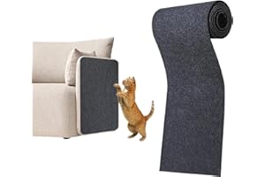BDBFDFY 200CM X 40CM Tiragraffi Per Gatti,Tappeto Tiragraffi per Gatti,Tappetino Tiragraffi per Gatti Autoadesivo,DIY Tappetino Tiragraffi Autoadesivo per Gatti,per Gatti Protegge Tappeti e Divani (B)