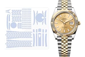 BagArmor skyddsfilm för Rolex Datejust 41 mm Ref. 126331 126333 126334-serien. Genomskinlig helklocka skärm skydd hölje klist