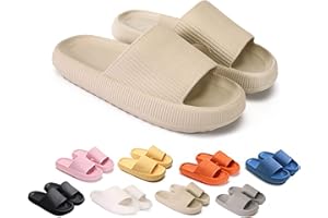 Giltpeak For Pummys Original Damen, Cozy Slides Cloud Slipper Hausschuhe, rutschfest und verschleißfest