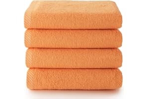 Top Towel - Plus - Ręczniki kąpielowe - 4 ręczniki do twarzy lub bidetu - 30 x 50 cm - 100% bawełna