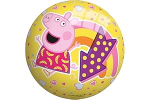 JOHN Globo Toys Globo 50082 - Palla estiva Peppa Pig con rete, 230 mm