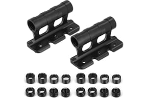 UENNM 2 PCS Support de Fixation de Fourche de Vélo, Support Velo Voiture, Support de Fourche de Bicyclette avec 4 Fixations Amovibles pour Remorque Ou Porte-Bagages De Camion Stockage de Transport