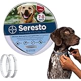 𝐄𝐥𝐚𝐧𝐜𝐨 𝐒𝐞𝐫𝐞𝐬𝐭𝐨 Collare per cani, Per cani oltre 8 kg, Elimina pulci, zecche, pidocchi e protegge dal rischio di 