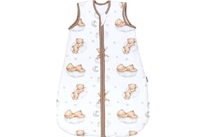 TupTam All-season Baby Sleeping Bag, Oeko-Tex Certified Materials, 2.5 Tog, Sleeveless, Padded