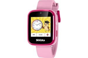 CAOLATOR Tikkers Interactive Watch Pink Silicone Strap Interactive Smart Watch ATK1084PNK