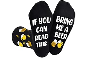 UEOTO Gifts for Men Birthday Present Funny Socks, Unusual Gifts for Men Who Have Everything Socks, Novelty Father's Day Christmas Gifts for Men Dad Grandad