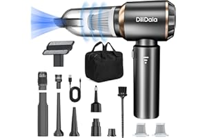 ‎DILIDALA DiliDala Akku Handstaubsauger Schnurloser, 22000PA Auto-Staubsauger mit Hoher Leistung, 4-in-1 Kabelloser Autostaubsauger mit Waschbarem HEPA-Filter, Handsauger Staubsauger für Auto, Haushalt