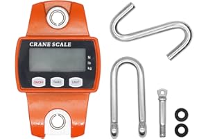 MASXIRCH 300KG/660LBS Mini Kranwaage Portable LCD Digital Elektronische Waage Hängende Waage Heavy Duty Gewicht Werkzeug für Home Farm Market