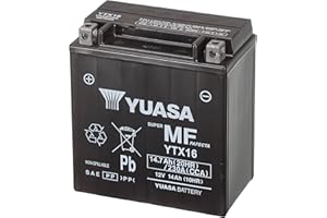 Yuasa YTX16-BS 12V 230 CCA Maintenance Free VRLA Motorbike Battery