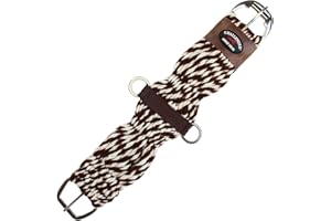 CHALLENGER Westerngurt aus Mohairwolle, atmungsaktiv, aus Edelstahl, 97RT01