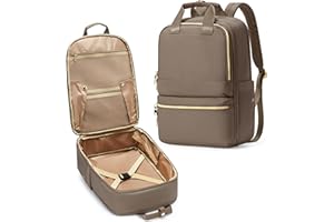 bergsalz Braun Reiserucksack Damen Ryanair Handgepäck 40x20x25 Rucksack Damen Herren Arbeit Handgepäck Rucksack Wasserdicht Travel Backpack