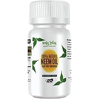 Leafy Tales 200 ml Neem Oil Pure Cold Pressed, Water Soluble for Plants | All Purpose Indoor & Outdoor Plants, for Plant…