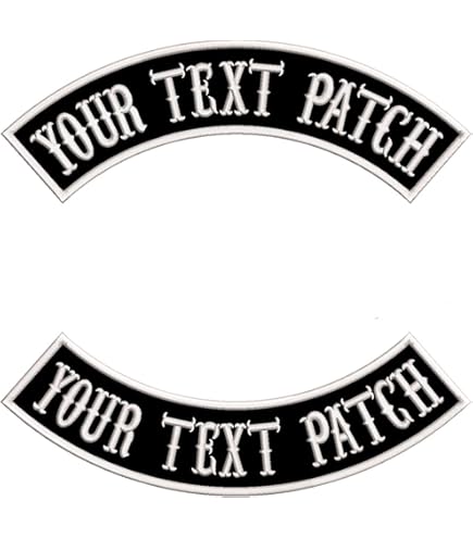 Embroidered Pizza Patch For Motorcycle Vests & Jackets - Biker Thermo Sticker Style