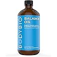BodyBio Omega 3 + 6 | Essential Fatty Acids | Safflower and Flax Seed Oil Blend | Cold Pressed | LA & ALA Fatty Acid | Balance Oil 16 oz