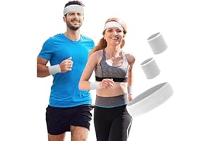 CUTILAND Bandeau Sport,Bandeau Anti Transpiration,Bandeau Sport Homme,Bandeau Tennis,Poignet Tennis,Bandeau Tennis Homme,Bandeau Eponge Sport,Bandeau Poignet,Bandeau Eponge,Bracelet Anti Transpiration Poignet