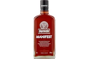 Jägermeister MANIFEST Herbal Liqueur | 50cl | 38% ABV | Luxury German Liqueur | Spirits | Best Served Neat Over Ice