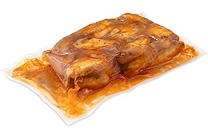 FOOD-UNITED LANDPERLE Chicken Wings spicy ca. 1KG | Ailes De Poulet Epicees | Hähnchenflügel scharf gewürzt | vakuum-gegart im eigenen Saft | Küchenfertig Verzehrfertig | für BBQ Grillen (1)