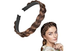 MAJOME Haarreif Geflochten, 2 Stück Geflochtener Haarreif Haarschmuck Oktoberfest Damen Stirnband Haarband 3 Stränge Mit Zähnen Zöpfe Haarband Für Damen Mädchen Braided Headband