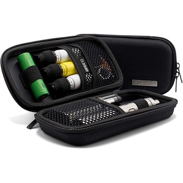 DigiCharge® Hart Tasche Hülle Vape-Koffer für E-Zigaretten,  Vaping-Werkzeuge, Batterien, Spulen, Tanks Box, Mods Saft,  Flüssigkeitsflaschen, Zubehör, tragbare Aufbewahrungstasche, klein, 21x18x6  cm : Amazon.de: Elektronik & Foto