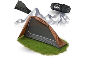 ‎GOALPINE EST. 2022 GOALPINE® Zelte für 1 & 2 große Personen | wasserdicht 4000mm | kleines Packmaß | zum Wandern, Bergtouren & Bikepacking | Ultraleicht | 3-4 Jahreszeiten | schneller aufbau