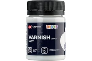 Decola Acryl firnis matt | 50 ml Acrylfarben | Schützt Ihre Kunstwerke vor UV-Stahlung, Staub und Vergilbung