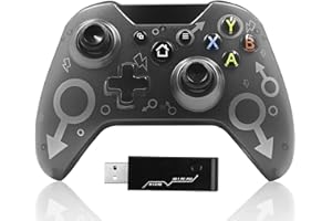 ‎GZW-SHOP Wireless Controller für Xbox One S/X, Xbox Series S/X,PS3 / PC, drahtloses 2,4G Gamepad mit doppelter Vibration