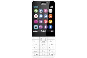 ‎NOKIA Nokia Smartfon 230 Dual SIM (7,11 cm (2,8 cala), 16 MB, 2 megapiksele, system operacyjny Series 30+) srebrny