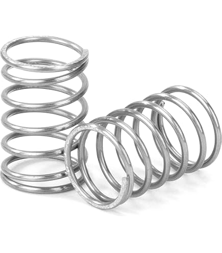 Molla Compressione,Acciaio Inox 304,OD 18mm,Filo 1mm,35mm Lungo,5,9N,10pz